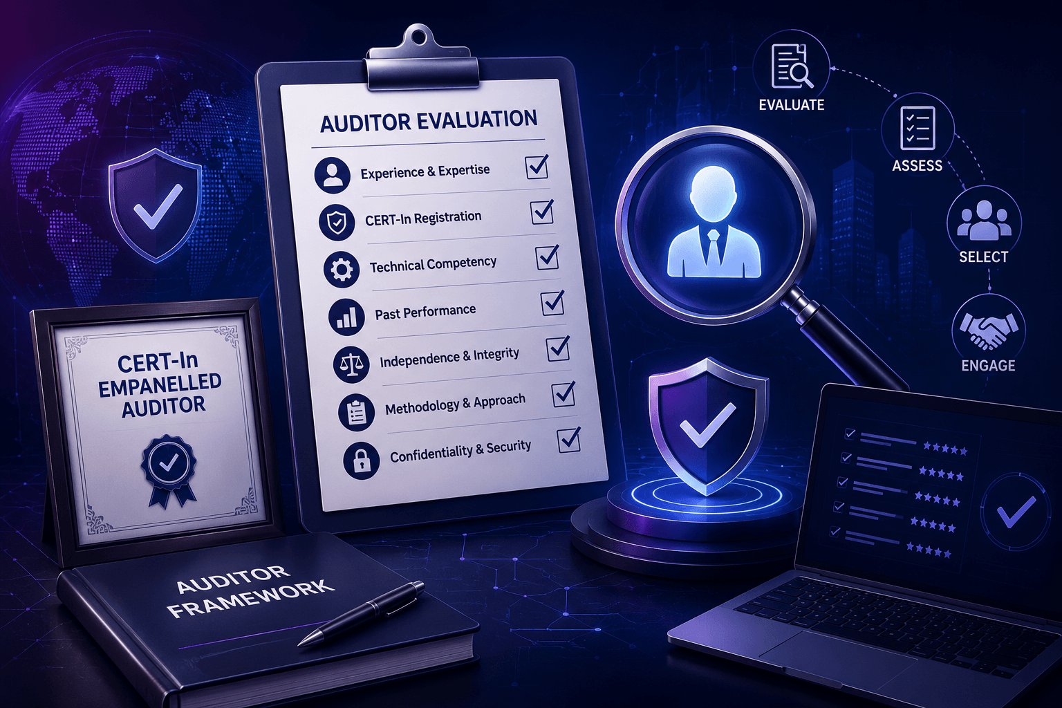 CERT-In empanelled auditor evaluation illustration
