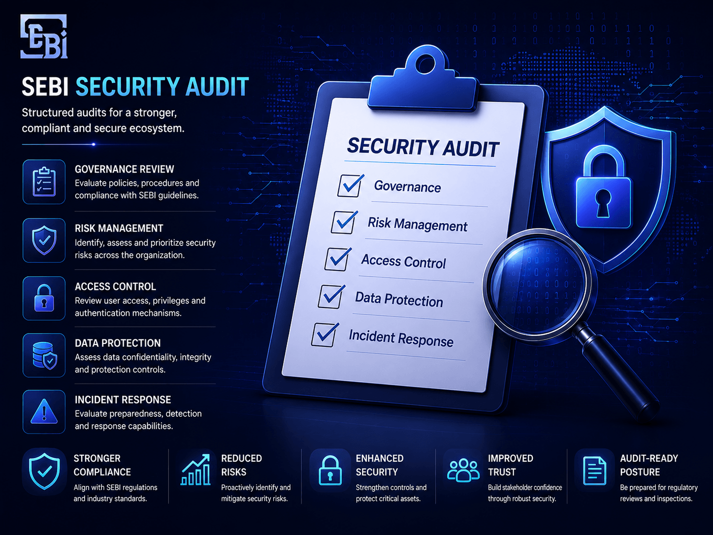 SEBI security audit compliance illustration